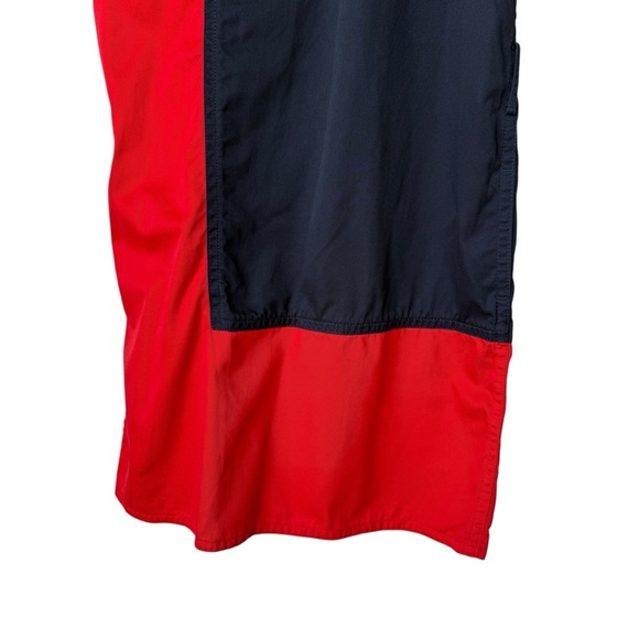 Marc by Marc Jacobs Colorblock Shift Dress Knee Length Red & Navy Size S Casual - Picture 4 of 9